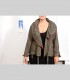 520 - Giacca "Petalo", pashmina, seta, fiocchi di lino