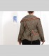 520 - Giacca "Petalo", pashmina, seta, fiocchi di lino