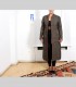 524 - Twinset, Cappotto-Spolverino e Giacca, seta, pashmina, fiocchi di lino