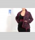 529 - Giacca blazer, pashmina, seta e lino