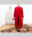542 - Cappotto-Spolverino, velluto di seta