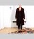 543 - Cappotto-Spolverino, velluto di seta