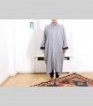 550 - Cappotto-Pastrano, pashmina e seta