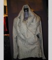 075 - Giacca morbida, pashmina, collo abbondante