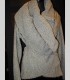 075 - Giacca morbida, pashmina, collo abbondante
