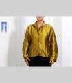 584 - Giacca-Camicia, taffetà di seta, ricami