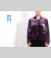592 - Giacca-Camicia, velluto di seta