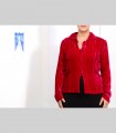595 - Giacca-Camicia, velluto di seta
