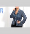 596 - Giacca-Camicia, velluto di seta