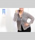 597 - Giacca-Camicia, velluto di seta