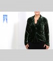 598 - Giacca-Camicia, velluto di seta