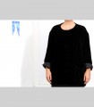 611 - Giacca-Camicia "Masaccio", velluto di seta, foderata in seta
