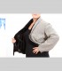 616 - Giacca double face corta, pashmina, velluto di seta