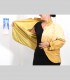 622 - Giacca, seta e pashmina, ricami