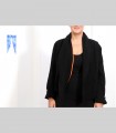 638 - Giacca, bouclé di pashmina, collo a scialle