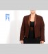 644 - Giacca kimono double face, boucle di pashmina, seta, taffetà di seta