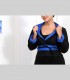 645 - Giacca kimono double face, corta, panno di pashmina, shantung di seta