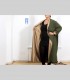 649 - Venduto - Cappotto-Spolverino double face, bouclé di pashmina e shantung di seta