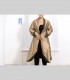 649 - Venduto - Cappotto-Spolverino double face, bouclé di pashmina e shantung di seta
