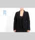 654 - Giacca blazer, pregiato filato di pashmina, gabardin
