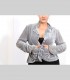 670 - Giacca blazer, velluto di seta