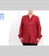673 - Camicia, seta 21 grammi, collo coreano