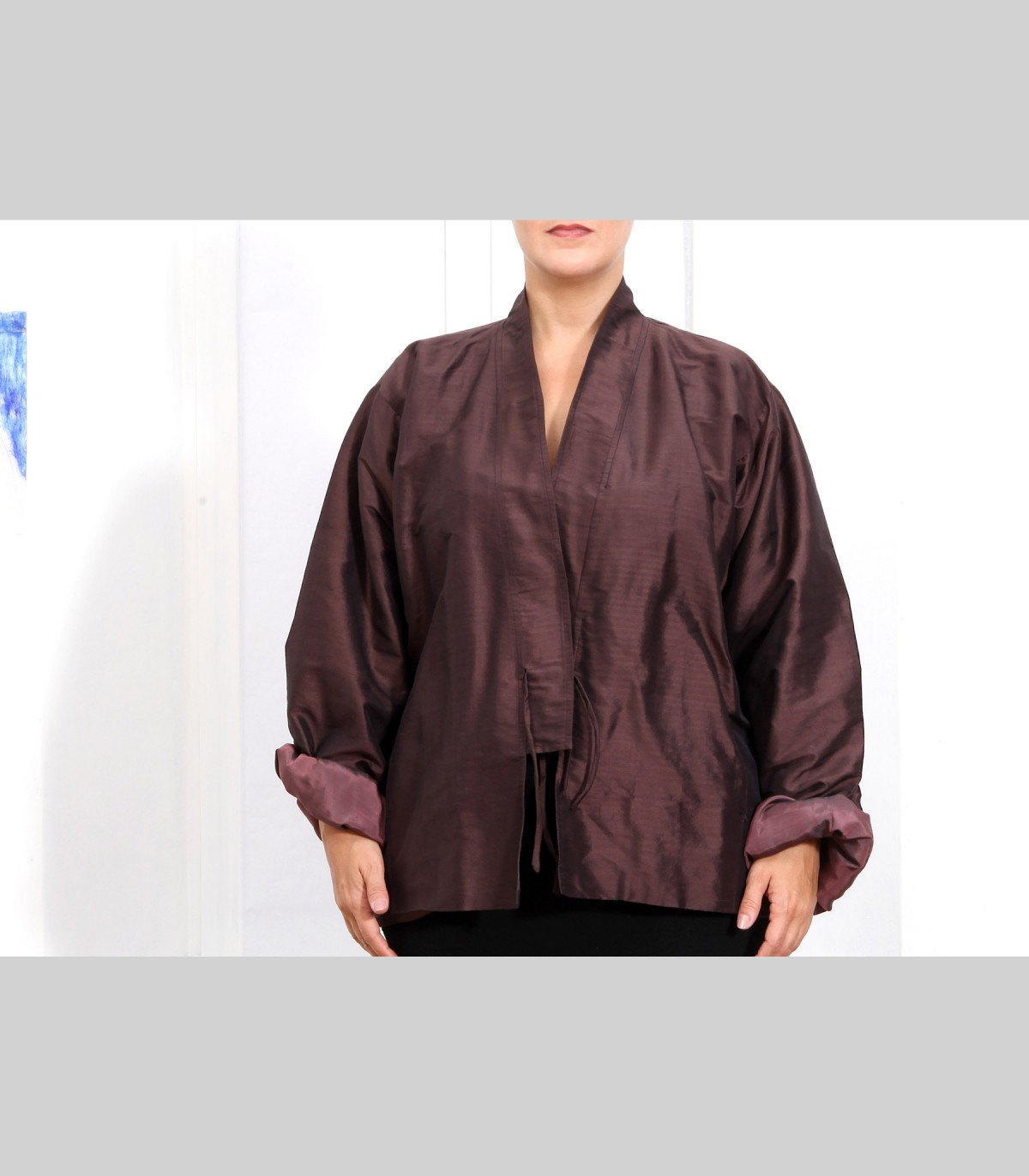 Camicia kimono seta hotsell
