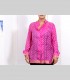 686 - Camicia ampia, seta 21 grammi broccato