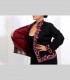 701 - Giacca double face, pashmina ricamata, seta antica