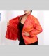708 - SILK REVERSIBLE PLISSE' JACKET - TAFFETAS SILK