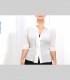 729 - Camicia "Virgola", chiffon di seta