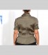 731 - Camicia "Virgola", chiffon di seta