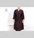 735 - Camicia lunga, seta antica