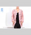 746 - Camicia-Casacca, seta stampata