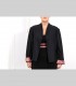 760 - Giacca kimono, in panno di pashmina e broccato