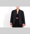 760 - Giacca kimono, in panno di pashmina e broccato