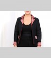 761 - Giacca blazer "Smilza", panno di pashmina e broccato