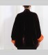780 - Giacca kimono, velluto di seta