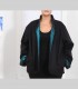 781 - Giacca double face, panno pashmina e taffetà di seta