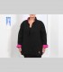 784 - Giacca double face, lana pashmina e shantung di seta