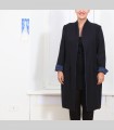 801 - Giacca tre quarti "Libellula", pura pashmina