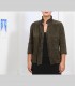 818 - Camicia "Virgola", chiffon di seta