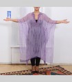 825 - Cappa con ricami, chiffon di seta