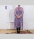 825 - Cappa con ricami, chiffon di seta