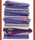 138 - Collezione di scialli di pashmina ricamati in seta, pezzi unici