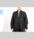 872 - Camicia-Giacca, seta fiori jacquard