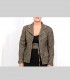 765 - Giacca tweed, pashmina, seta, fiocchi di lino