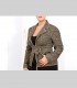 765 - Giacca tweed, pashmina, seta, fiocchi di lino