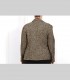 765 - Giacca tweed, pashmina, seta, fiocchi di lino