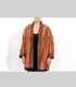 766 - Giacca kimono, broccato di seta e seta 21 grammi, collo a scialle